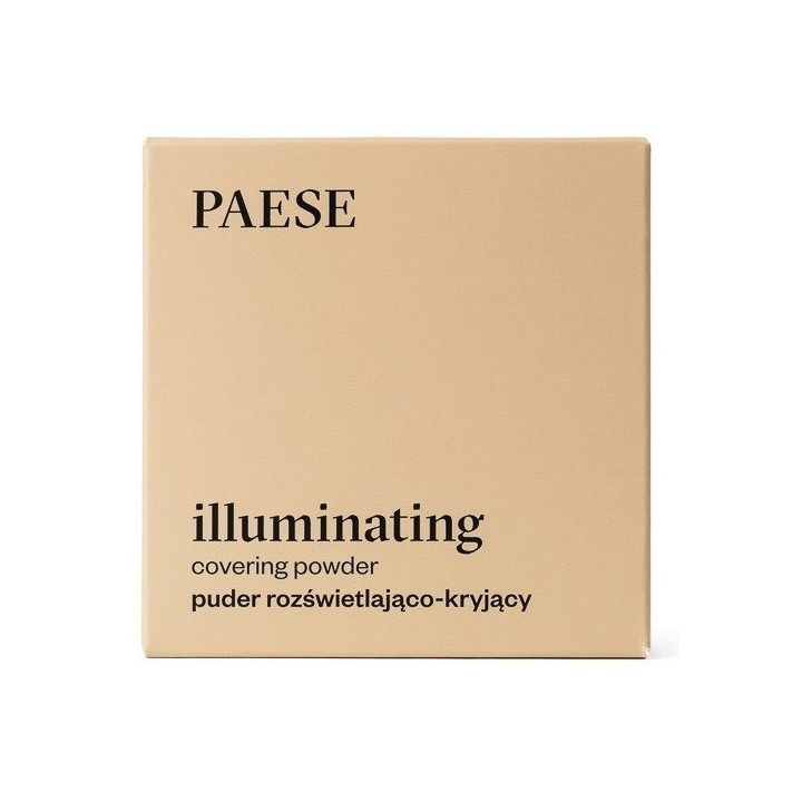 PAESE kompaktinė pudra "Illuminating & covering" | Stiliauskodas.lt