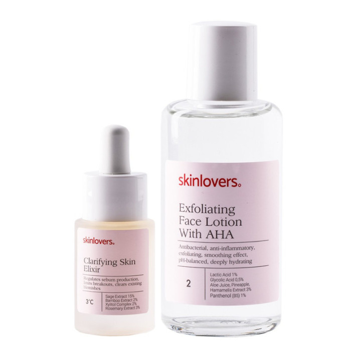 SKINLOVERS odos priežiūros rinkinys odos bėrimams ir nešvarumams | Stiliauskodas.lt