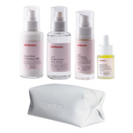 SKINLOVERS Kelioninis Kasdienės Odos Priežiūros Rinkinys | Stiliauskodas.lt