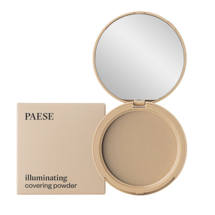 PAESE kompaktinė pudra "Illuminating & covering" | Stiliauskodas.lt