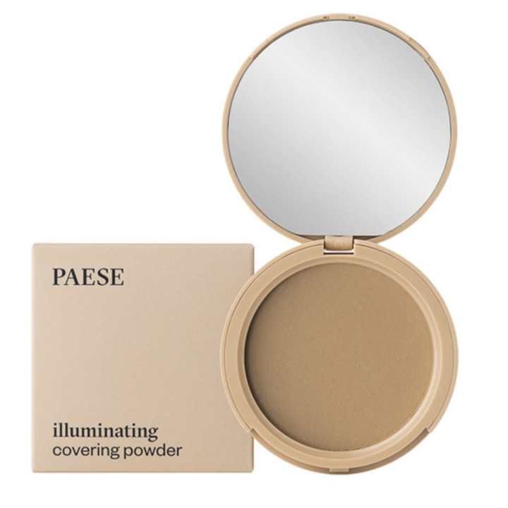 PAESE kompaktinė pudra "Illuminating & covering" | Stiliauskodas.lt