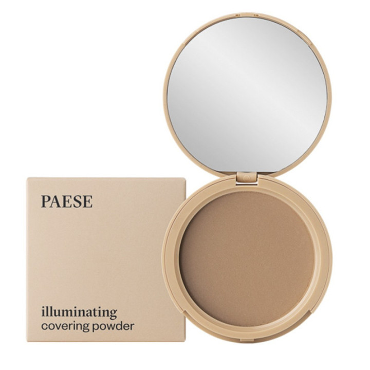 PAESE kompaktinė pudra "Illuminating & covering" | Stiliauskodas.lt
