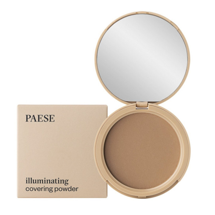 PAESE kompaktinė pudra "Illuminating & covering" | Stiliauskodas.lt