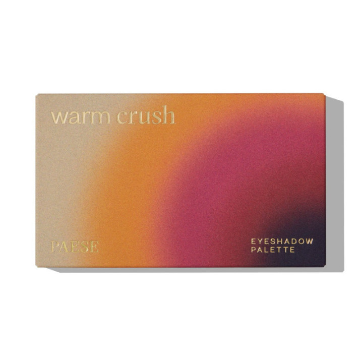PAESE šešėlių paletė "Warm Crush" | Stiliauskodas.lt