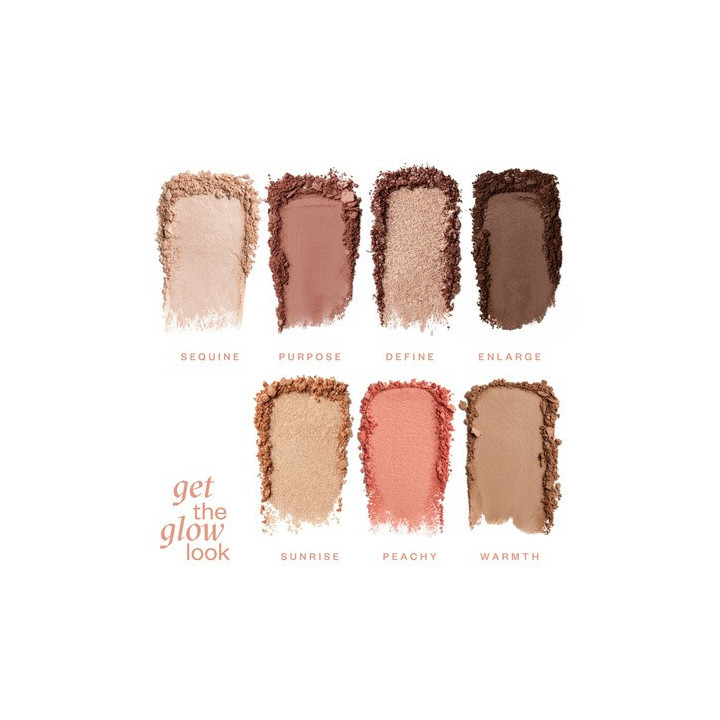 PAESE "GET THE GLOW LOOK" daugiafunkcinė veido ir akių makiažo paletė