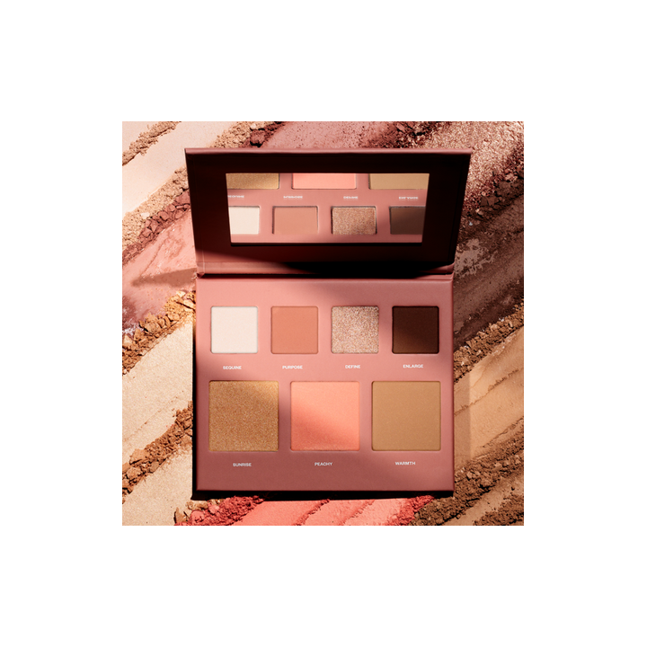 PAESE "GET THE GLOW LOOK" daugiafunkcinė veido ir akių makiažo paletė