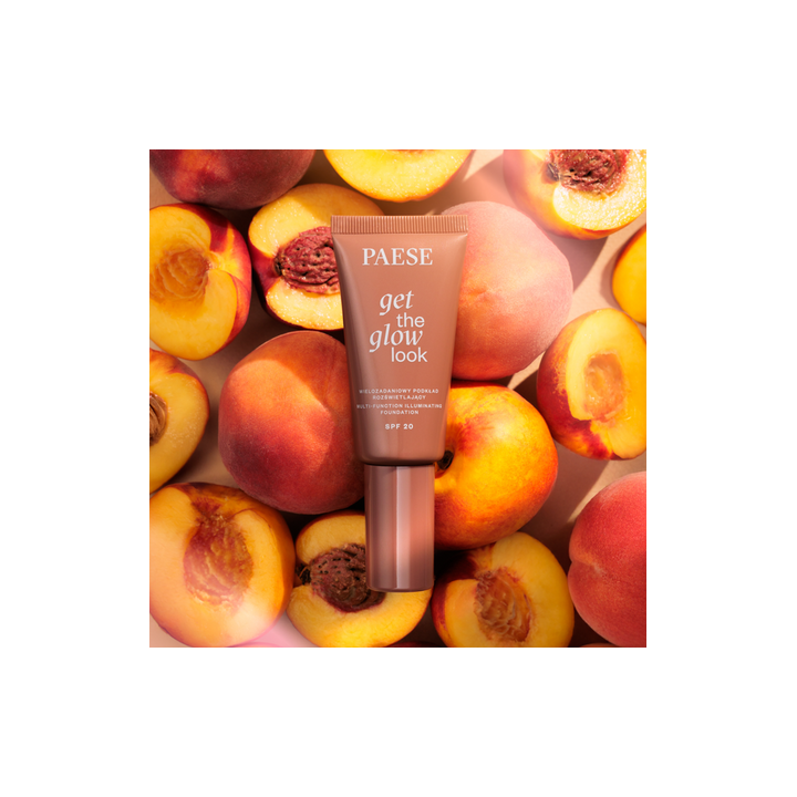 PAESE "Get The Glow Look" Daugiafunkcinis švytėjimą suteikiantis makiažo pagrindas