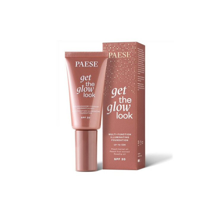 PAESE "Get The Glow Look" Daugiafunkcinis švytėjimą suteikiantis makiažo pagrindas