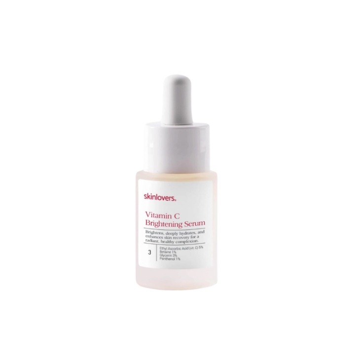 SKINLOVERS Vitamino C skaistinantis ir šviesinantis veido serumas