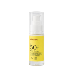 SKINLOVERS 5’A SPF50 Veido Kremas Su Saulės Apsauga