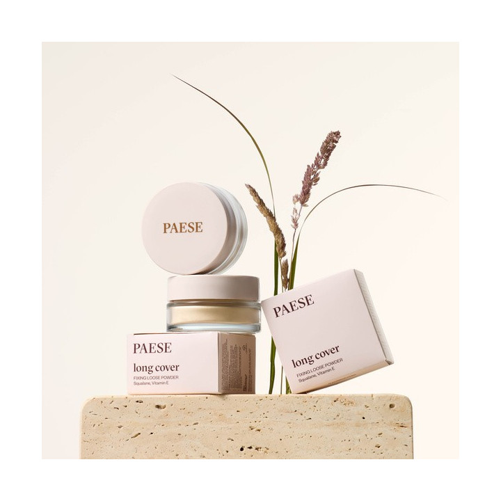 PAESE LONG COVER Fiksuojanti Biri Pudra